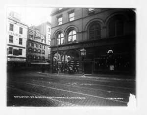 Boylston St. side of Continental Clothing Co., Boston, Mass., February 18, 1904