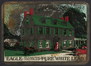 Trade card for Eagle Pure White Lead, Eagle-Picher Company, Cincinnati, Ohio, undated