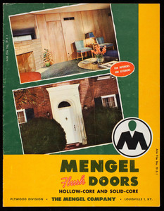 Mengel Flush Doors hollow-core and solid-core, The Mengel Company, Plywood Division, Louisville, Kentucky, undated