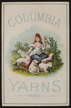 Columbia Yarns, location unknown, undated
