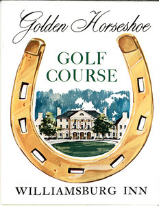Golden Horseshoe Golf Course score card