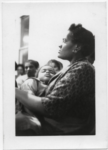 Genevra Reaves (taught at Rust College) and child