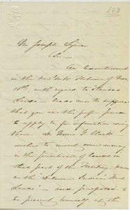 Letter from S. H. Jenkins to Joseph Lyman