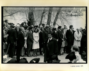 McCormick, Dukakis, Ted and Caroline Kennedy, and Ed Brooke at Bicentennial