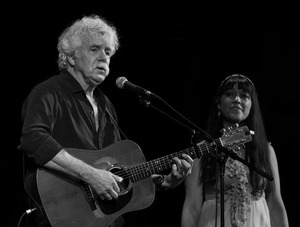 Tom Rush and Maura Kennedy performing at For Pete's Sake concert, Clearwater Festival, Tarrytown Music Hall