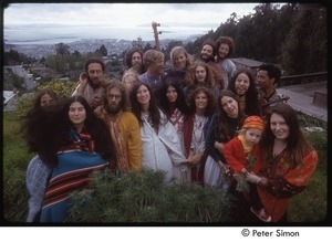 Amazing Grace: posed on a hill overlooking San Francisco