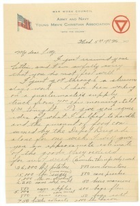 Letter from Frank F. Newth to Letitia Crane