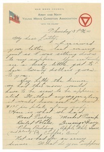 Letter from Frank F. Newth to Letitia Crane