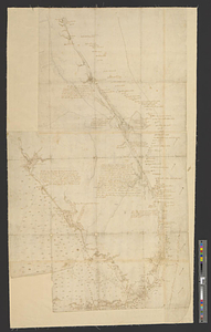 Map of East Florida from St. Augustine to Tampa Bay