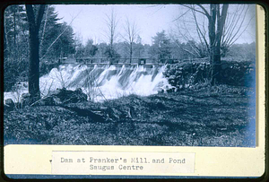 The Dam on Prankers Pond, Central St