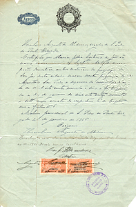 Maria Tavares Baptismal Record