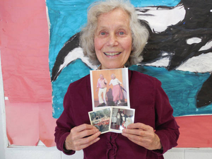 Dorothy Dunlay at the Wayland Mass. Memories Road Show