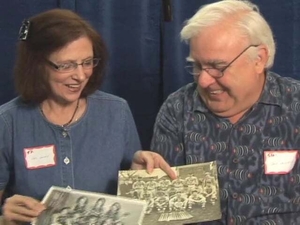 Patricia Vallely and Jack Vallely at the Waltham Mass. Memories Road Show: Video Interview