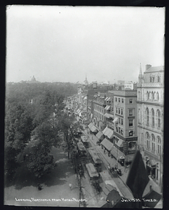 Looking northerly from Hotel Pelham