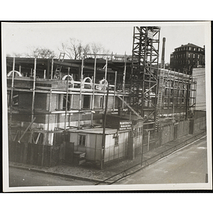 Boys' Clubs of Boston Charles Hayden Memorial Clubhouse at 230 West 6th Street, South Boston, under construction