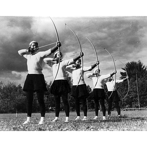 Archers from Boston-Bouvé College