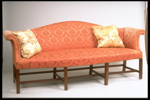 Chippendale Camel-Back Sofa