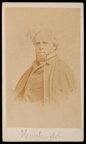 Studio portrait of Bishop Huntington, Boston, Mass., undated