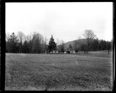 Hartland Homestead in distance