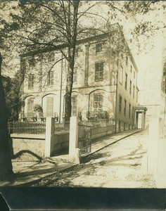 Exterior view of the second Harrison Gray Otis House, Sears House, 85 Mt. Vernon St., Boston, Mass., undated