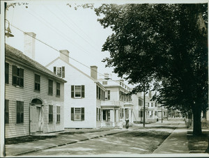 View of North Water Street, Edgartown, Mass., undated
