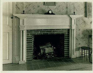 Fireplace, Martha Parsons House, Revere, Mass., undated