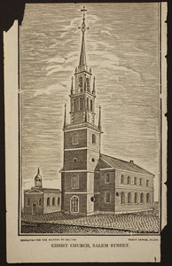 Christ Church, Salem Street, Boston, Mass., 1825-1828
