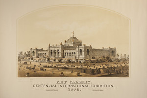 Art Gallery, Centennial International Exhibition, 1876