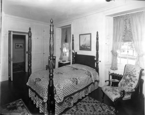 John L. Saltonstall House, Topsfield, Mass., Bedroom.