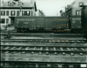 Boston & Maine railroad car No. 14281, East Cambridge, Mass.