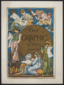 Handbill for The graphic, 190 Strand, London, England, 1876