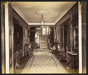 Parkers House interior, Newton Center