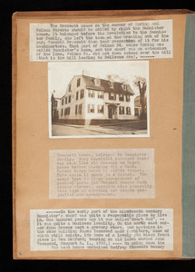 Album 12: "Old Newport Houses" by Marie Josephine Gale illustrated with photographs by Elizabeth Covell