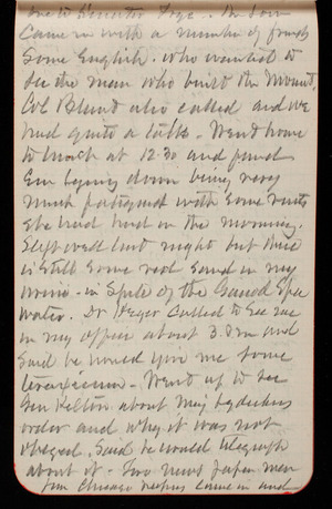 Thomas Lincoln Casey Notebook, February 1890-May 1891, 88, one to Senator Frye.
