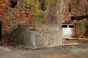 Cistern outside Cow Barn