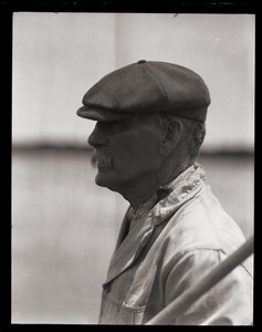 Otis Fish, the Blind Clam Digger of Falmouth: portrait