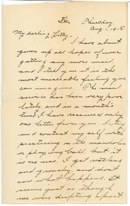 Letter from Frank F. Newth to Letitia Crane