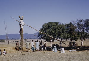 Building a well near Ranchi