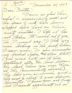 Letter from Emma Groves to W. E. B. Du Bois - Digital Commonwealth