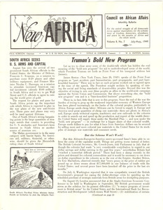 New Africa volume 8, number 7