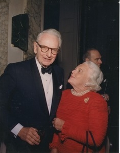 Margaret Milbank Bogert and unidentified man