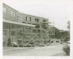 Appleton Hall Construction, 1954