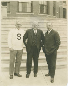 Almos Alonzo Stagg, Dr. Frank Seerly, and William Henry Ball