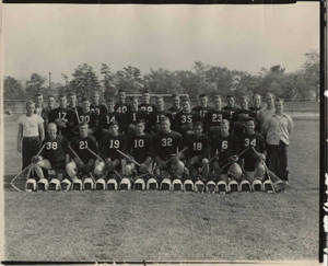 1950 Springfield College Men's Lacrosse Team