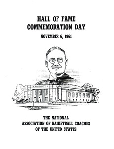 Hall of Fame commemoration day, November 6, 1961