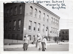 William Wirt Warren School, Waverly Street, Brighton