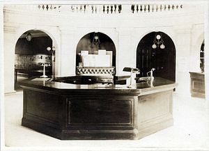 Public Library, rotunda, looking toward public catalog