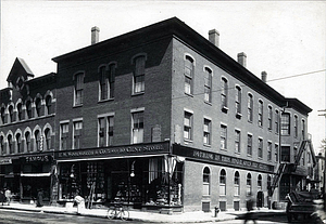 Tolman Building, north corner of Market and Liberty Streets