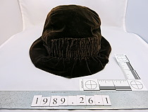 Woman's Velvet Cloche