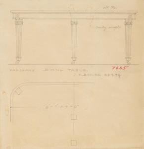 "Mahogany Dining Table"